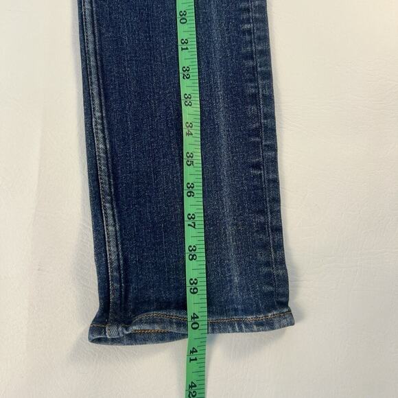 The Rising Sun MFG Co Slim Stretch Jeans Women's Sz. 31 Blue Denim Medium Wash - Picture 9 of 11